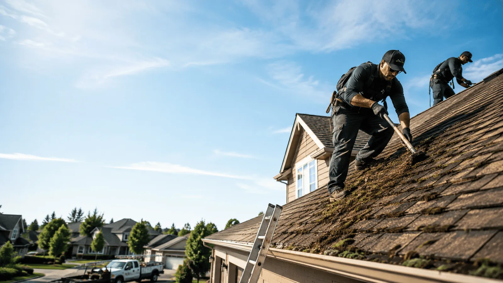 Roof Moss Removal in Windfall, IN near me